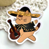 Gatito Mariachi Sticker