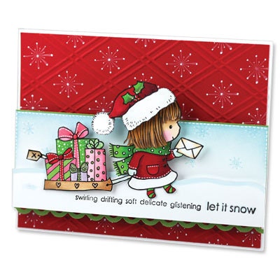 Gift of Giving Mimi Christmas Rubber Stamp