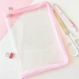 Glitter Zip File Folder