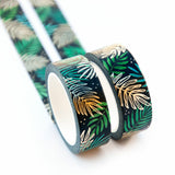 Golden Palm Leaves Washi Tape