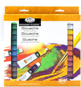 Pinturas acrílicas gouache, 12 ml, paquete de 24 