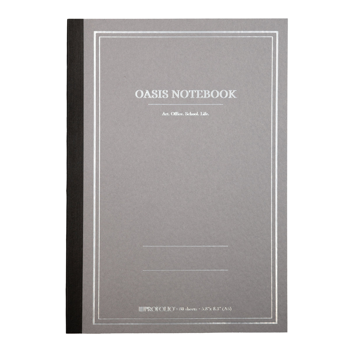 ProFolio Oasis Notebook A5 Gray