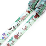 Grazing Cows Washi Tape