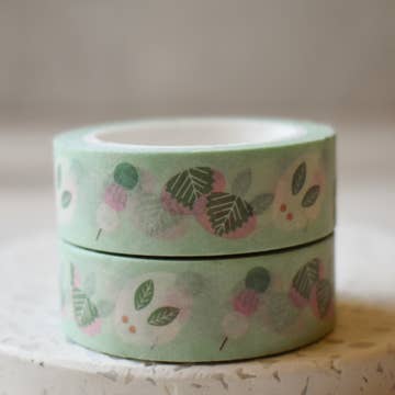 Green Wagashi Washi Tape