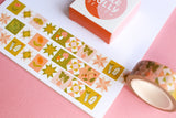 Plants Botany Patchwork Washi Tape