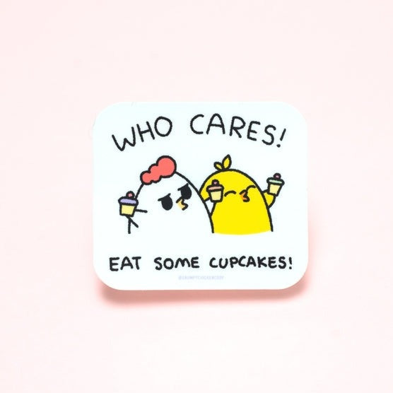 Who cares! Eat some cupcakes!