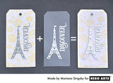 Eiffel Tower Rubber Stamp