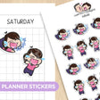 hubmanchubgirl. Haha! Planner Stickers