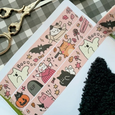 Halloween Cats Washi Tape