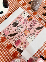 Cinta washi de gatos de Halloween