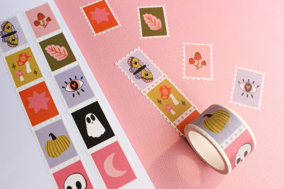 Halloween Stamp Washi Tape Version 1