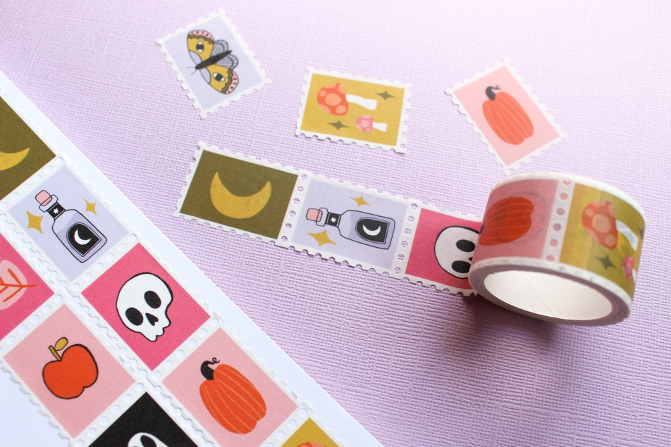 Halloween Stamp Washi Tape Version 2