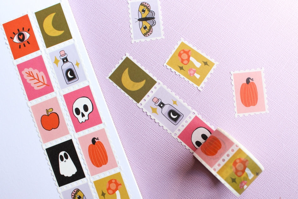 Halloween Stamp Washi Tape Version 2