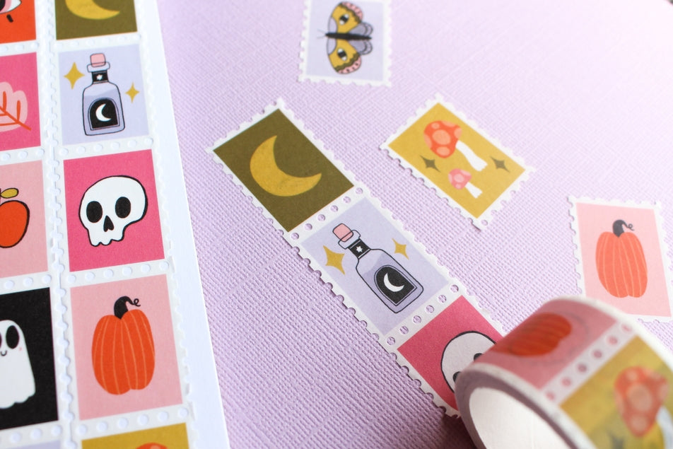 Halloween Stamp Washi Tape Version 2