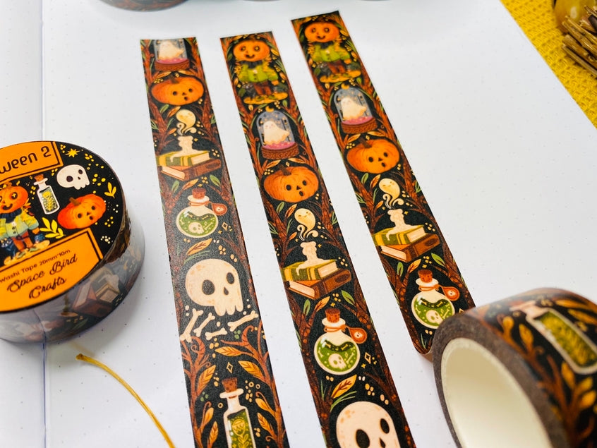 Cinta washi de Halloween