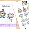 Happy Birthday Planner Stickers