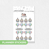 Happy Birthday Planner Stickers