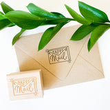 Happy Mail Rubber Stamp