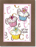 Heart Cupcake Stamp