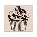 Heart Cupcake Stamp