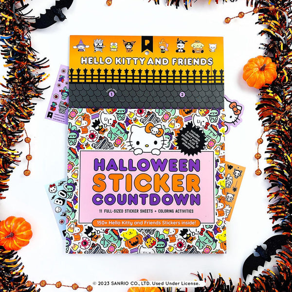 Hello Kitty And Friends Halloween Sticker Countdown