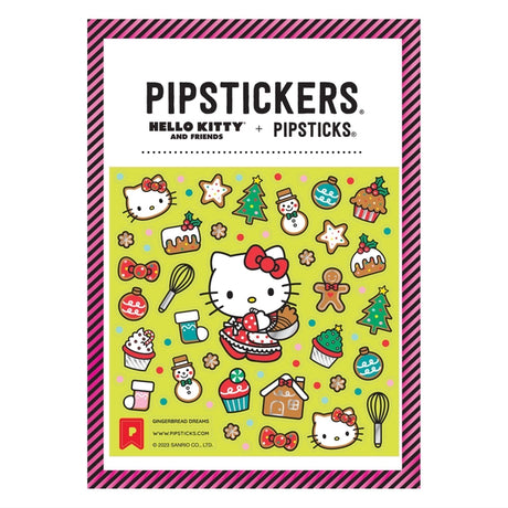 Hello Kitty Gingerbread Dreams Sticker