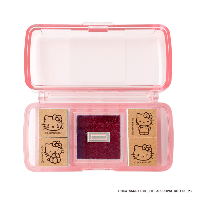 Hello Kitty Mini Rubber Stamp Set