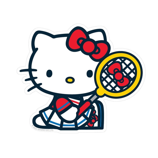 Hello Kitty Tennis Pro Vinyl Sticker