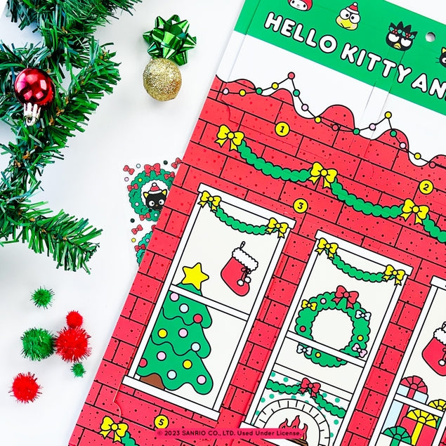 Pipsticks Hello Kitty and Friends Christmas Sticker Advent