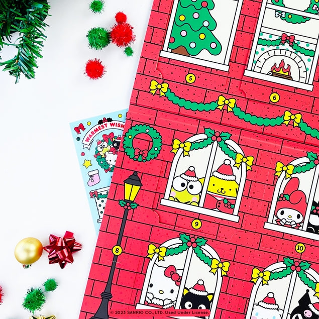 Pipsticks Hello Kitty and Friends Christmas Sticker Advent