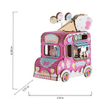 Hello Kitty® And Friends Ice Cream Truck | 3D Wooden Music Box Puzzle