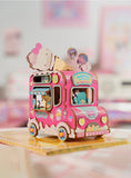 Hello Kitty And Friends Ice Cream Truck | 3D Wooden Music Box Puzzle