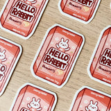 Hello Rabbit Sticker