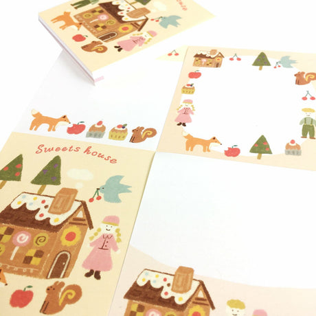 Furukawashiko Paper Hill Bookstore House of Sweets Memo Pad