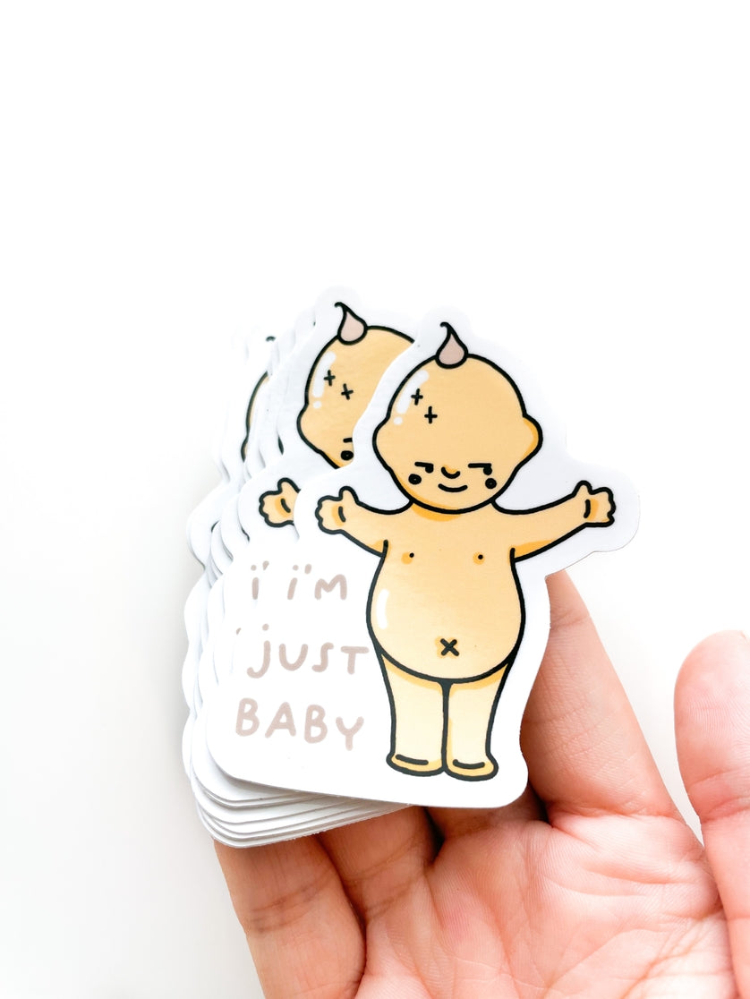 I’m Just Baby Sticker