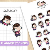  hubmanchubgirl. Sticker I'm Sad Planner Stickers