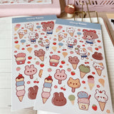 Ice Cream Sticker Sheet