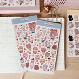 Ice Cream Sticker Sheet