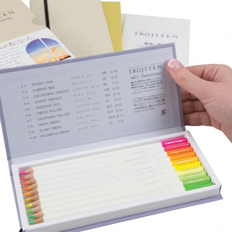 Irojiten Colored Pencil Dictionary Set - Seascape