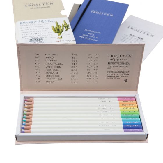 Irojiten Colored Pencil Dictionary Set - Woodlands