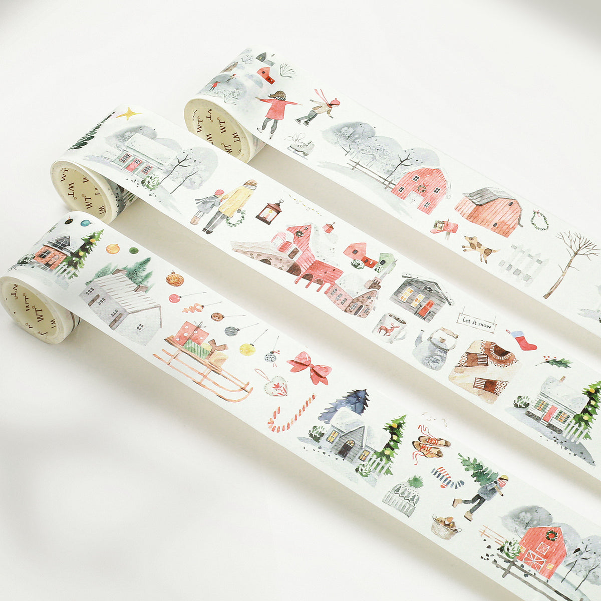 Jolly Days Washi Tape Sticker Set