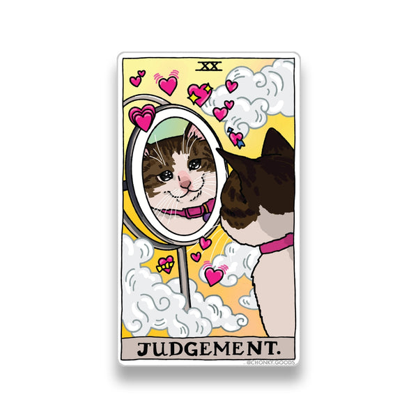 Judgement Tarot Cat Meme Stickers (Major Arcana)