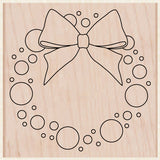 Color a Wreath Stamp