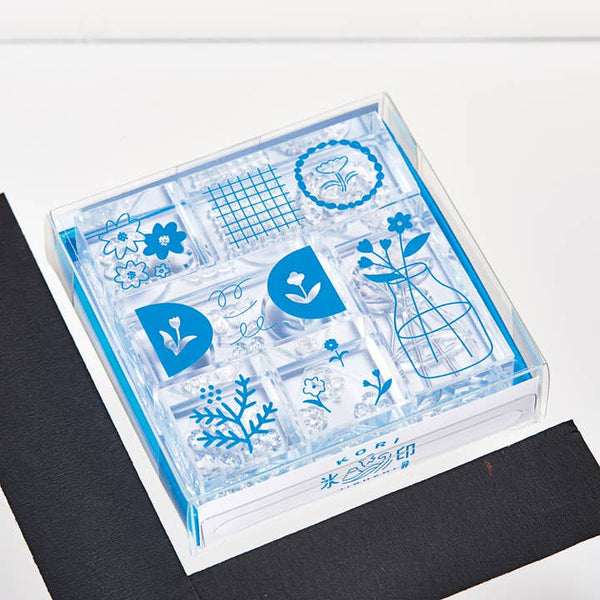 KORI JIRUSHI Crystal Clarity Stamp Set- Flower