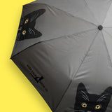 Keep Clam and Meow On Umbrella