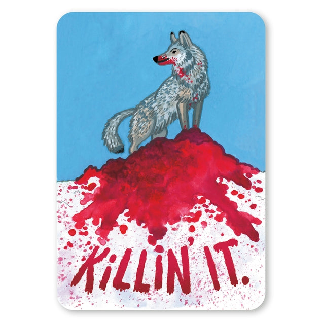 Killing It Sticker