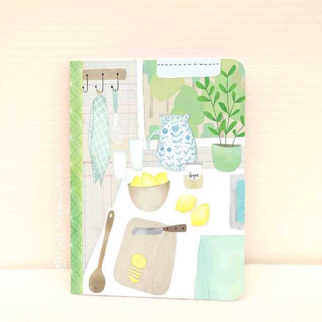 Kitchen Scene Pantry Display Notebook A6