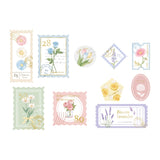 Kitterie Seal Pastel Flower Flake Sticker