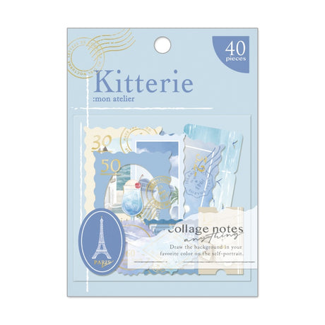 Kitterie Seal Travel Time Flake Sticker