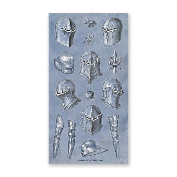 Knights in Shining Armor Sticker Sheet